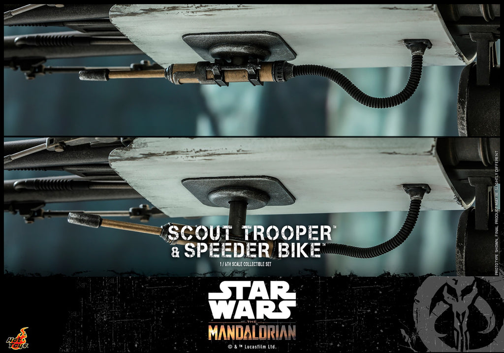 Scout Trooper and Speeder Bike Star Wars Sixth Scale Figure Set