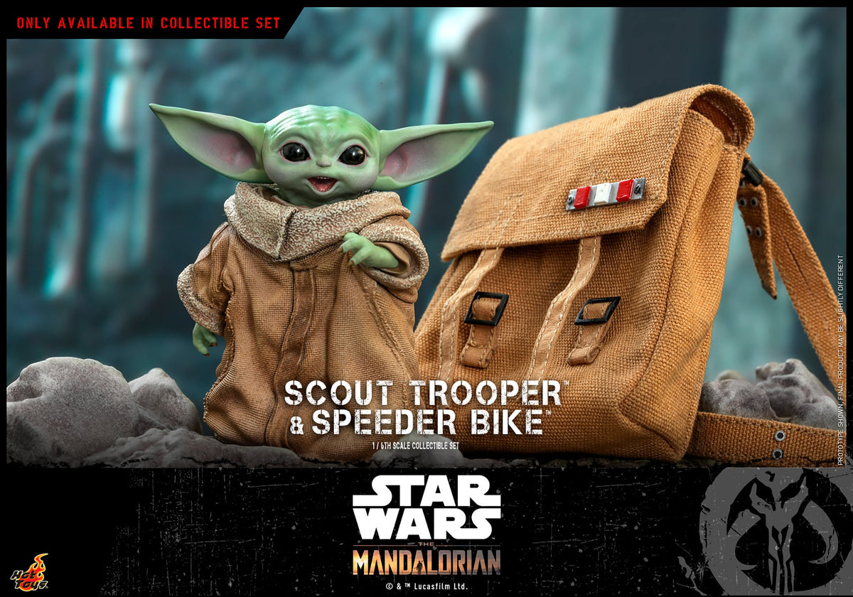 Scout Trooper and Speeder Bike Star Wars Sixth Scale Figure Set