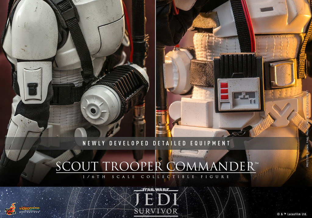Scout Trooper Commander Star Wars Sixth Scale Figure