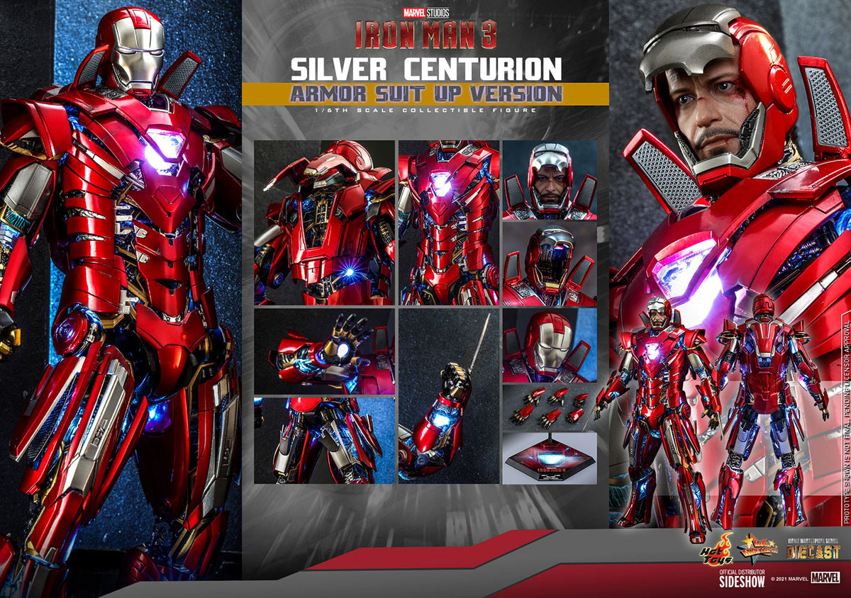 Silver Centurion (Armor Suit Up Version) Marvel Sixth Scale Figure