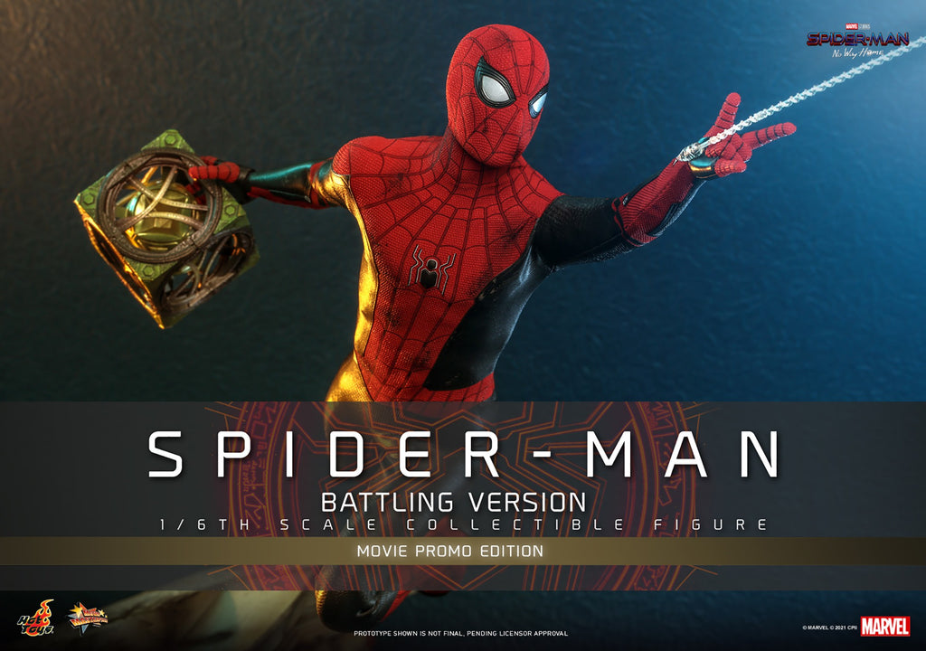 Spider-Man (Battling Version) Movie Promo Edition Marvel Sixth Scale Figure