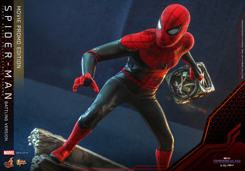 Spider-Man (Battling Version) Movie Promo Edition Marvel Sixth Scale Figure