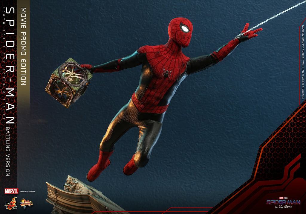 Spider-Man (Battling Version) Movie Promo Edition Marvel Sixth Scale Figure