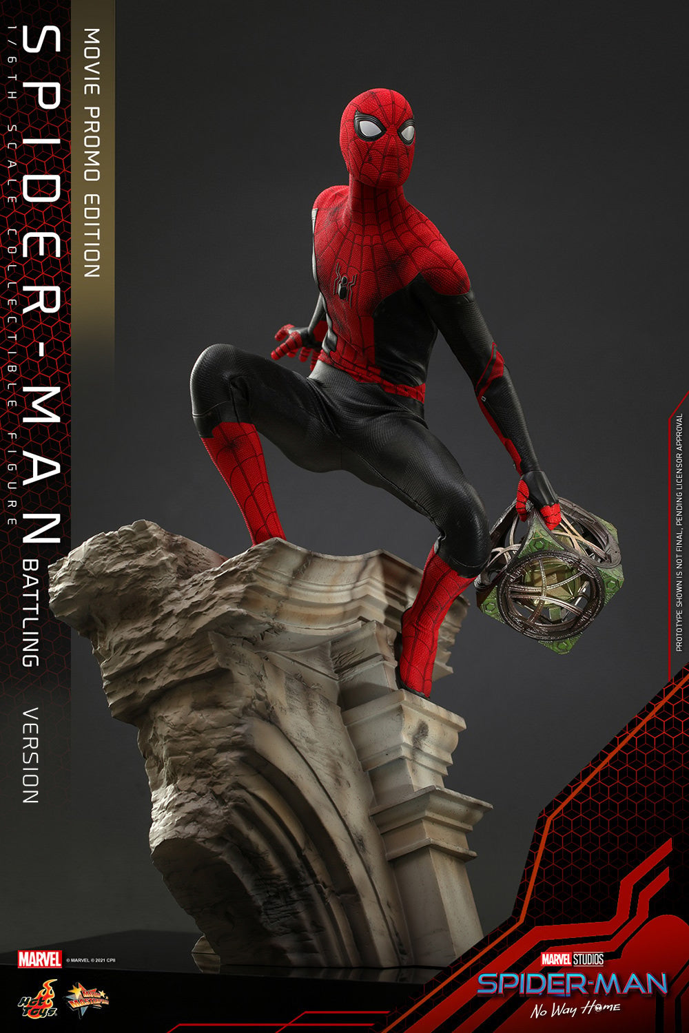 Spider-Man (Battling Version) Movie Promo Edition Marvel Sixth Scale Figure