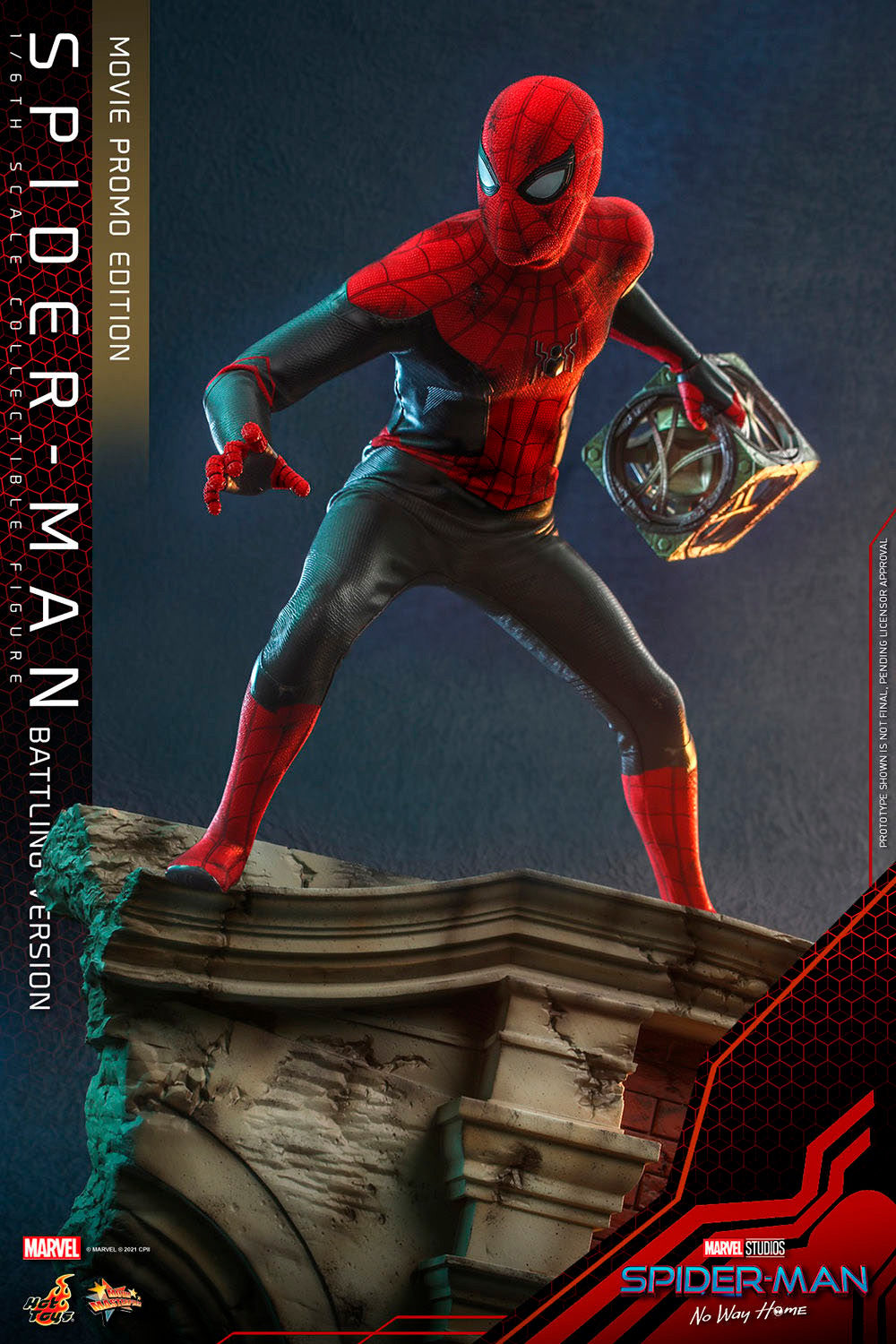 Spider-Man (Battling Version) Movie Promo Edition Marvel Sixth Scale Figure