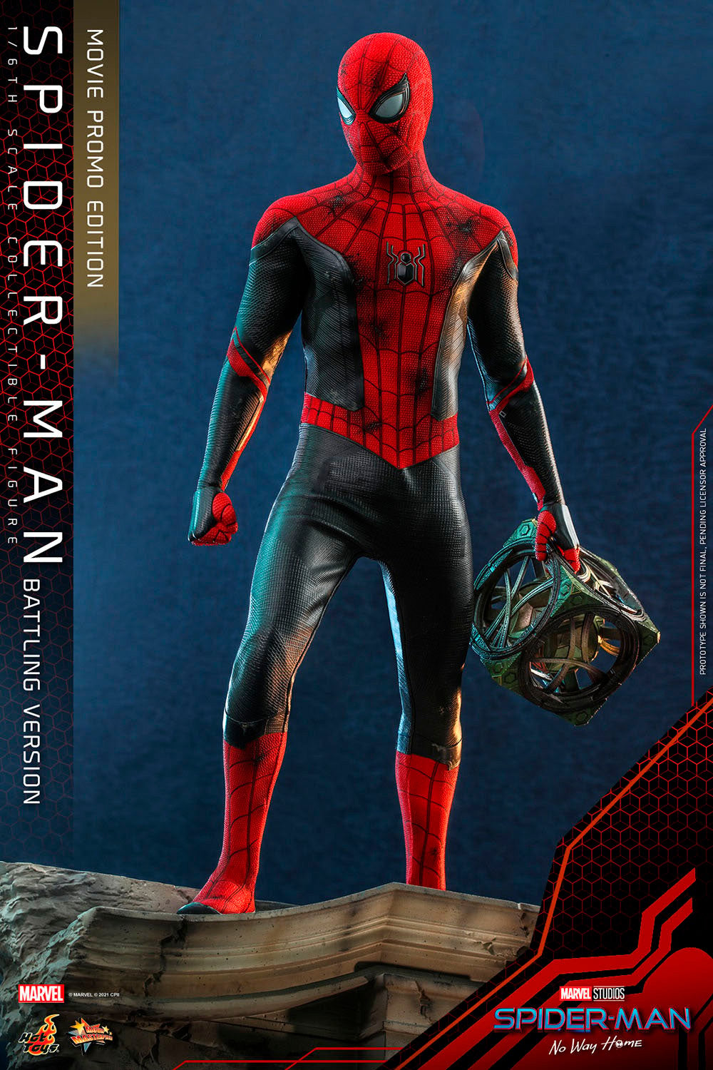 Spider-Man (Battling Version) Movie Promo Edition Marvel Sixth Scale Figure