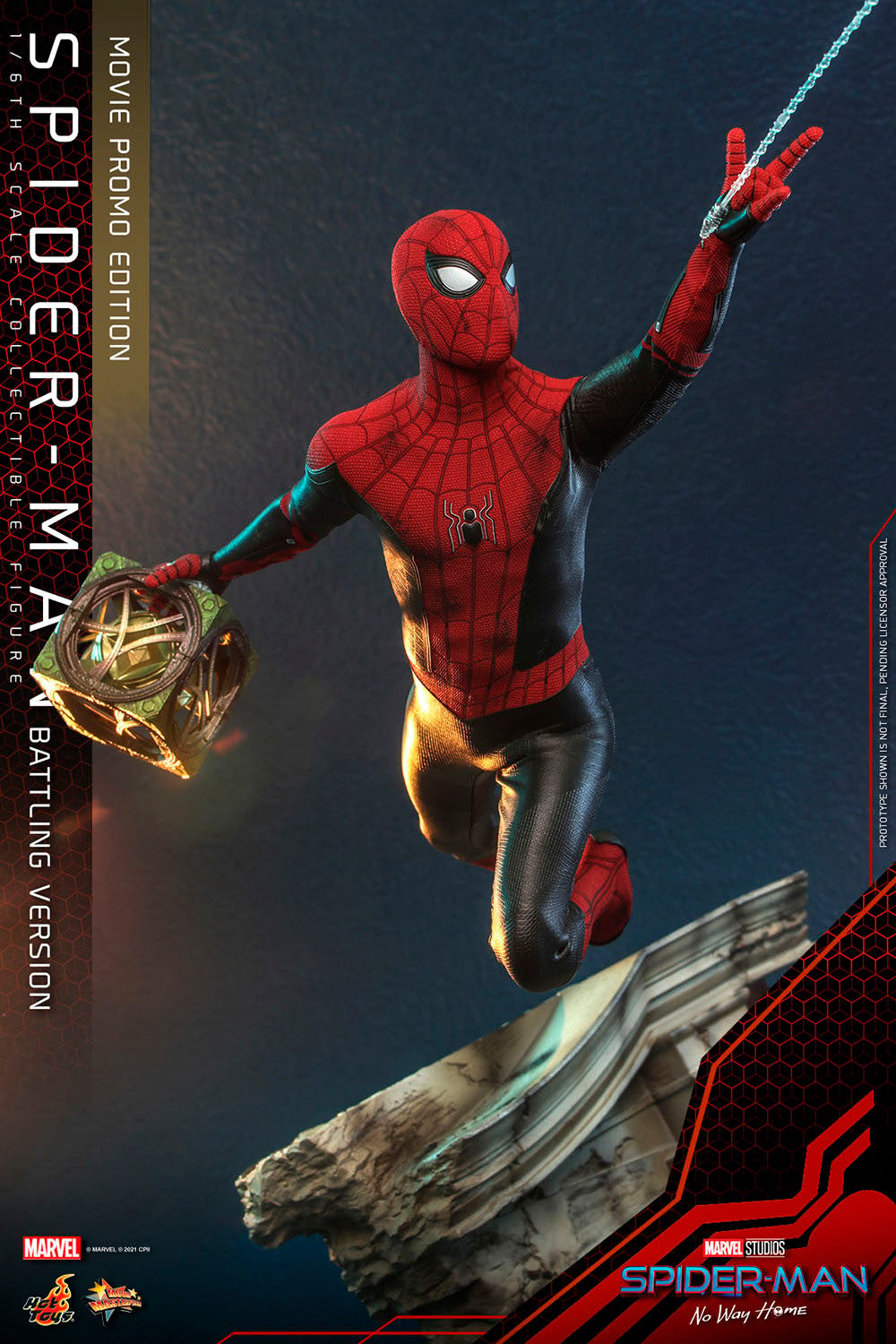 Spider-Man (Battling Version) Movie Promo Edition Marvel Sixth Scale Figure