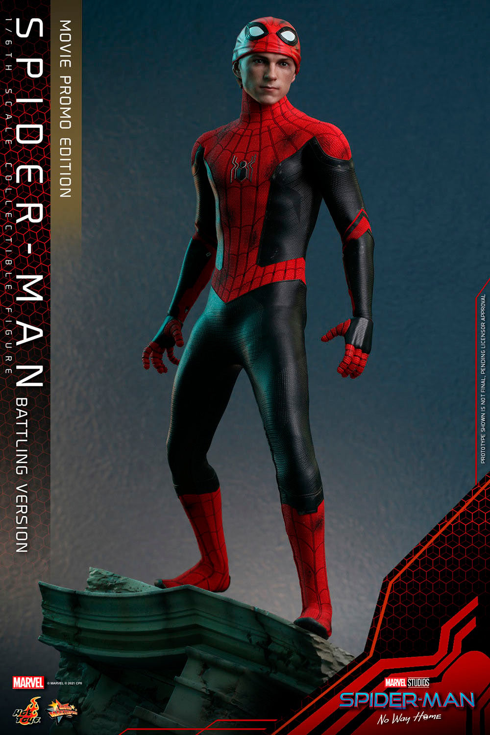Spider-Man (Battling Version) Movie Promo Edition Marvel Sixth Scale Figure