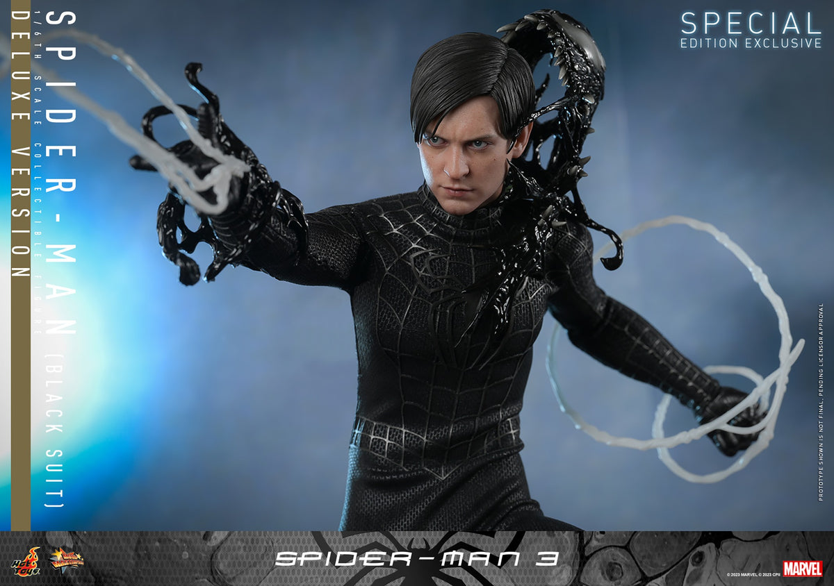 Spider-Man (Black Suit) Marvel Sixth Scale Figure