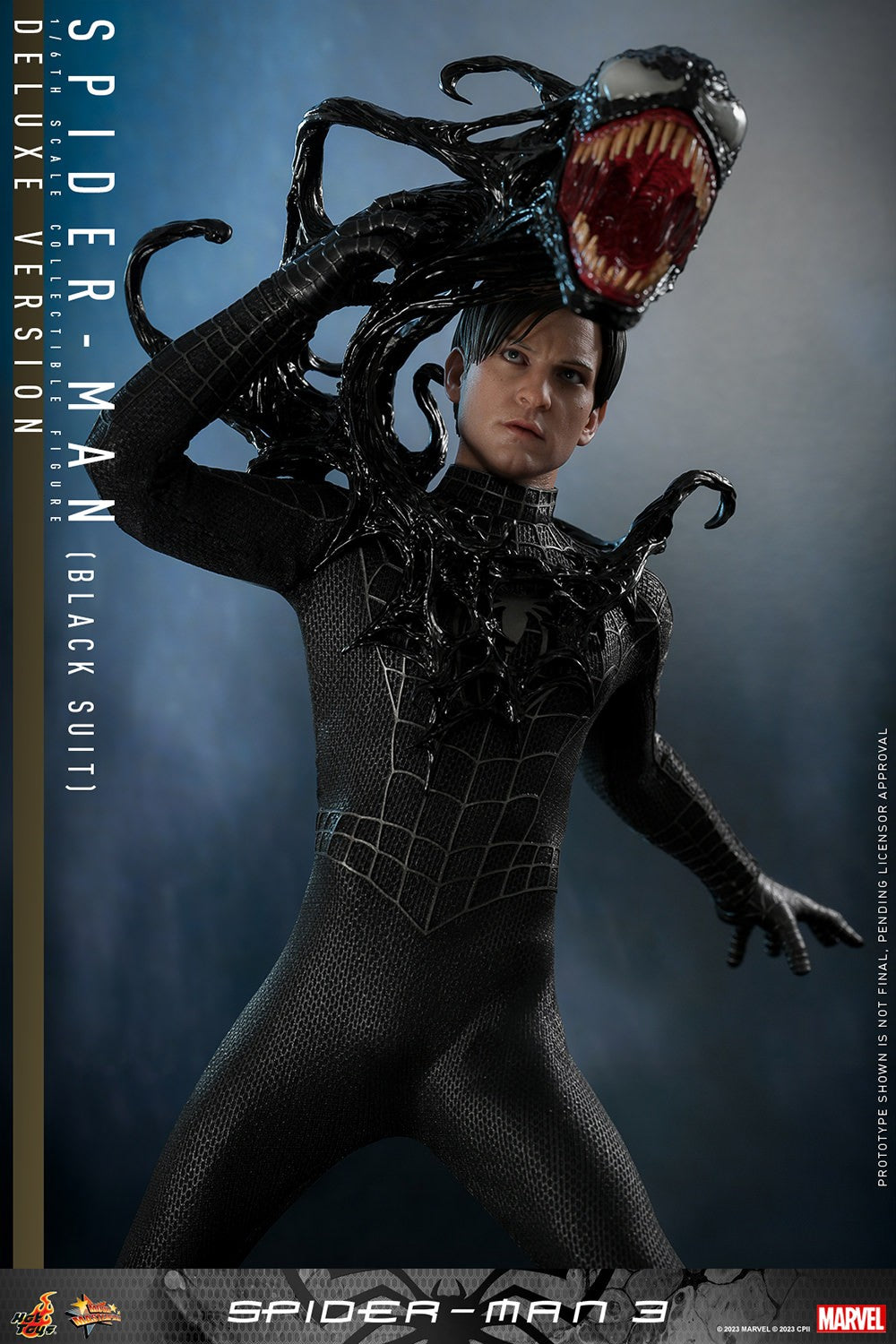 Spider-Man (Black Suit) Marvel Sixth Scale Figure