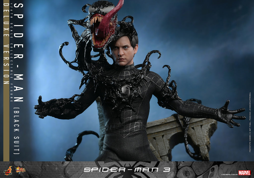 Spider-Man (Black Suit) Marvel Sixth Scale Figure