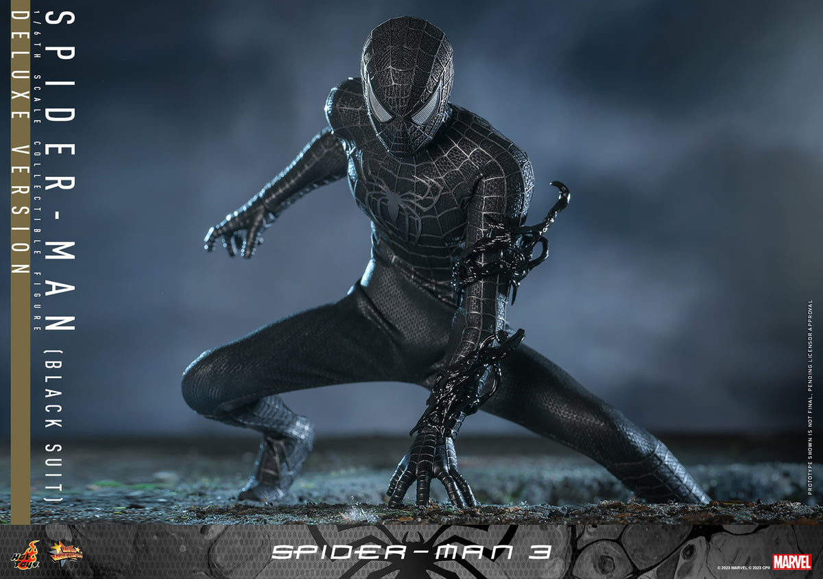 Spider-Man (Black Suit) Marvel Sixth Scale Figure