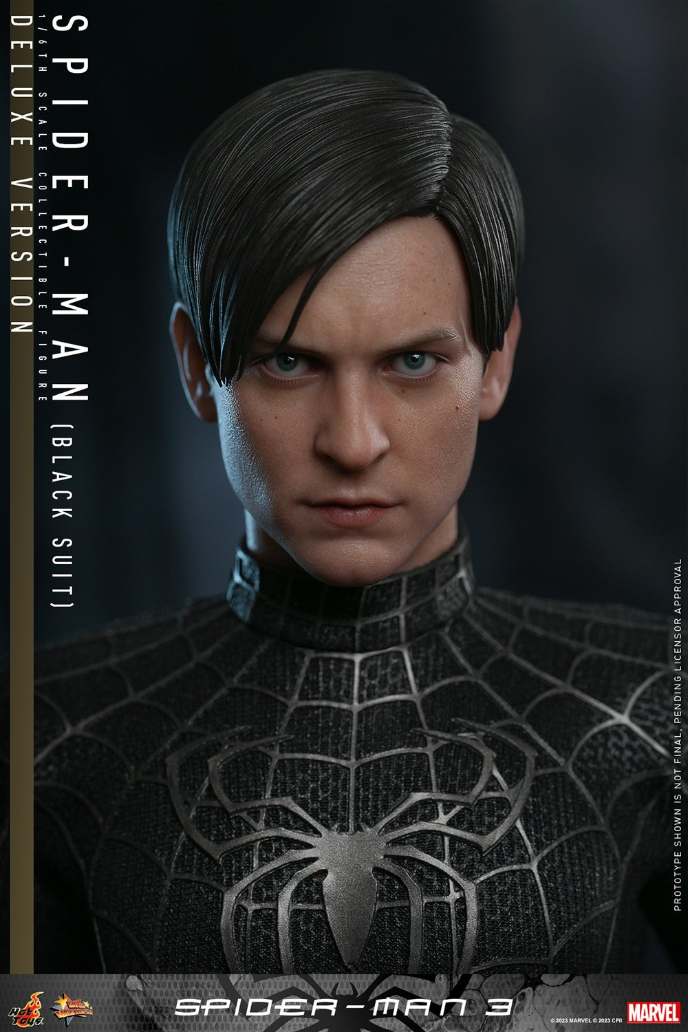 Spider-Man (Black Suit) Marvel Sixth Scale Figure