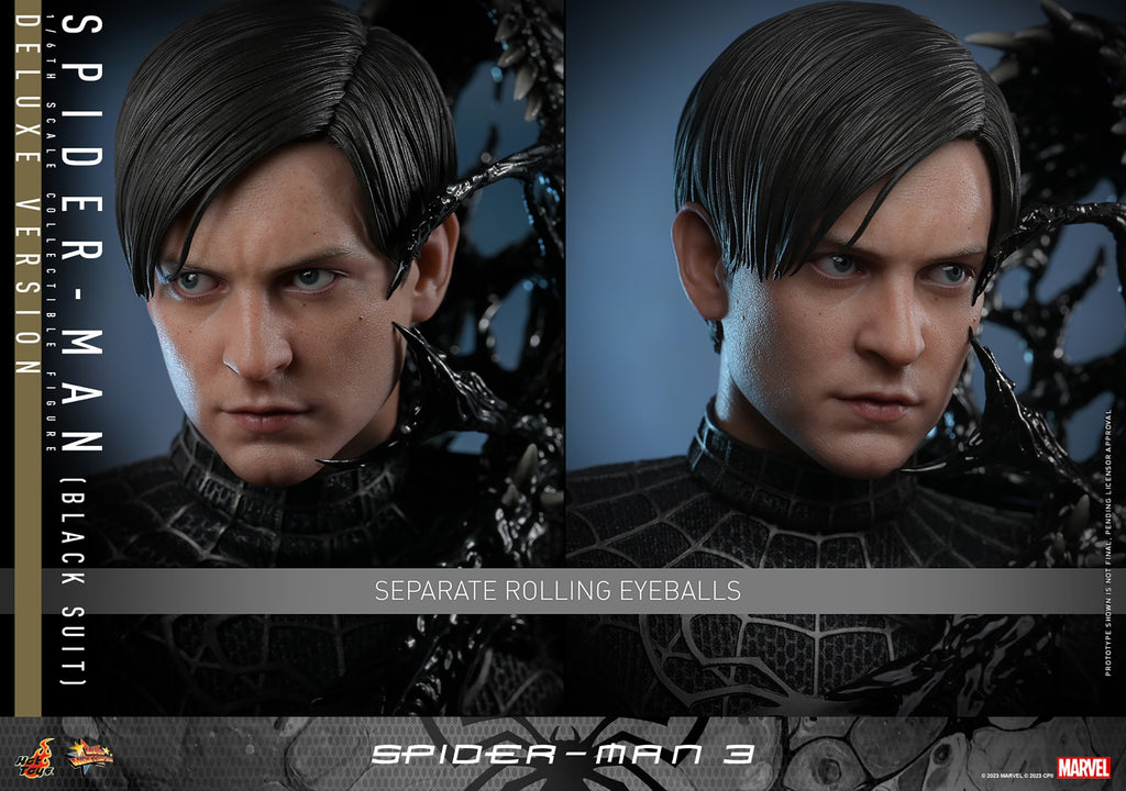 Spider-Man (Black Suit) Marvel Sixth Scale Figure