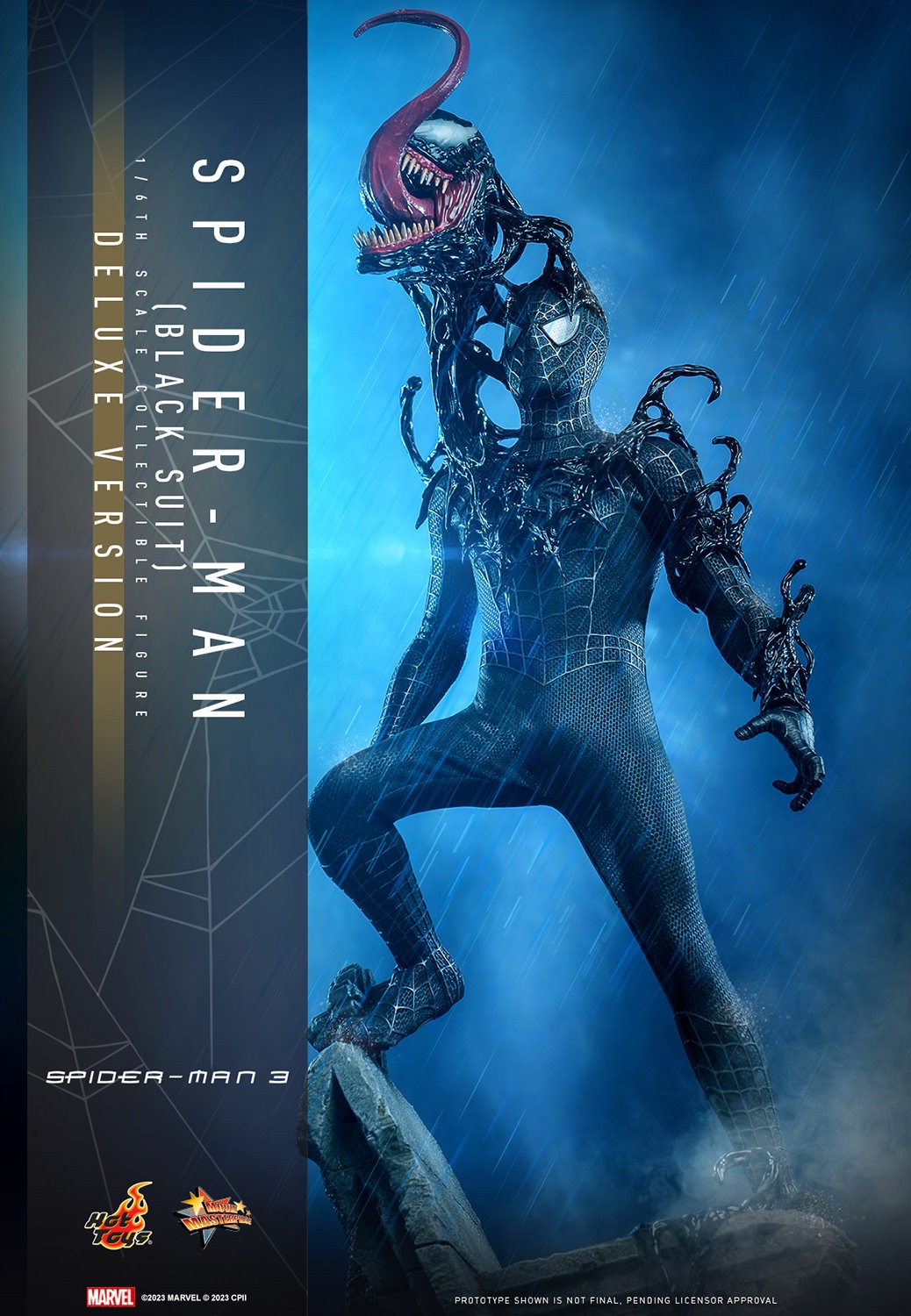 Spider-Man (Black Suit) Marvel Sixth Scale Figure
