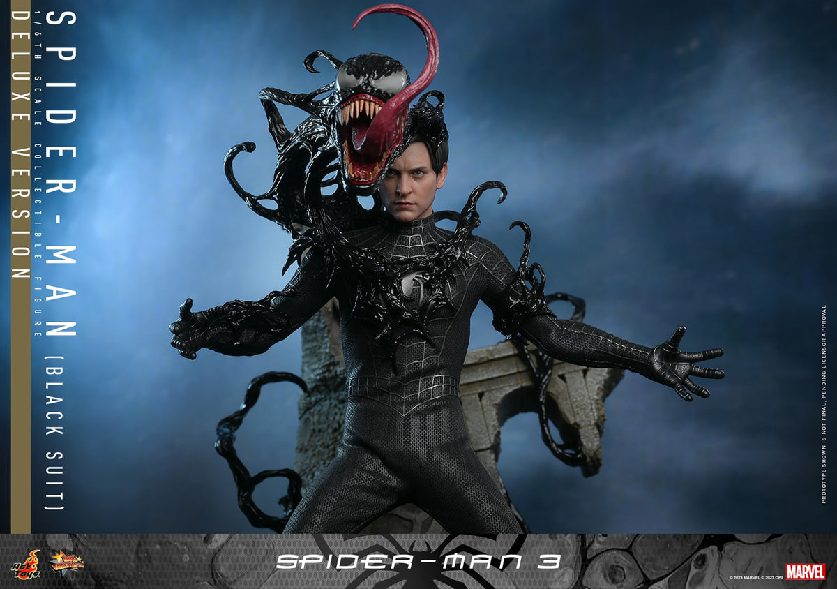 Spider-Man (Black Suit) Marvel Sixth Scale Figure