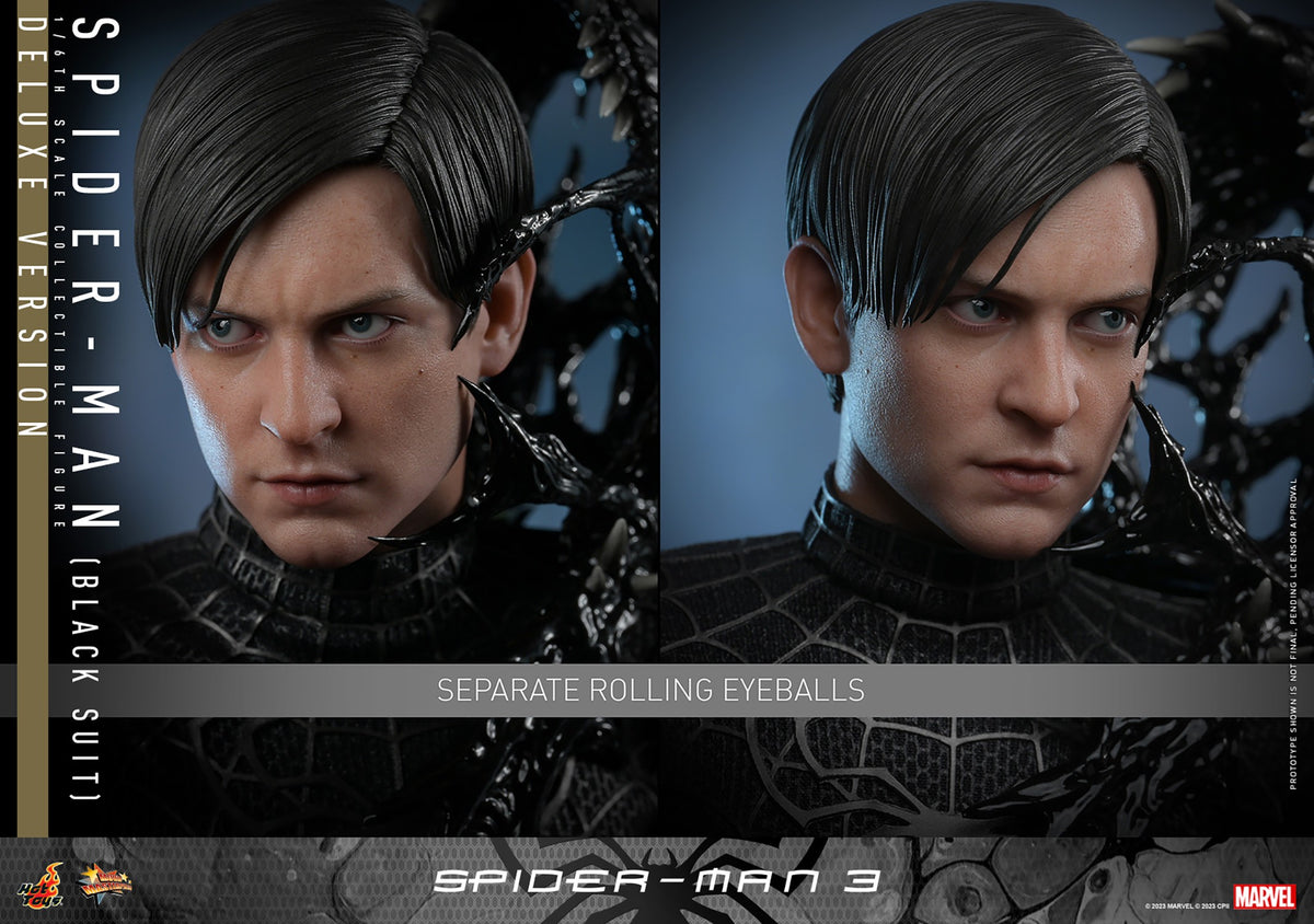 Spider-Man (Black Suit) Marvel Sixth Scale Figure