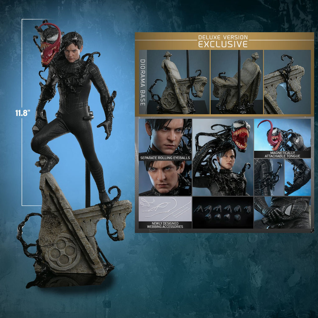 Spider-Man (Black Suit) Marvel Sixth Scale Figure