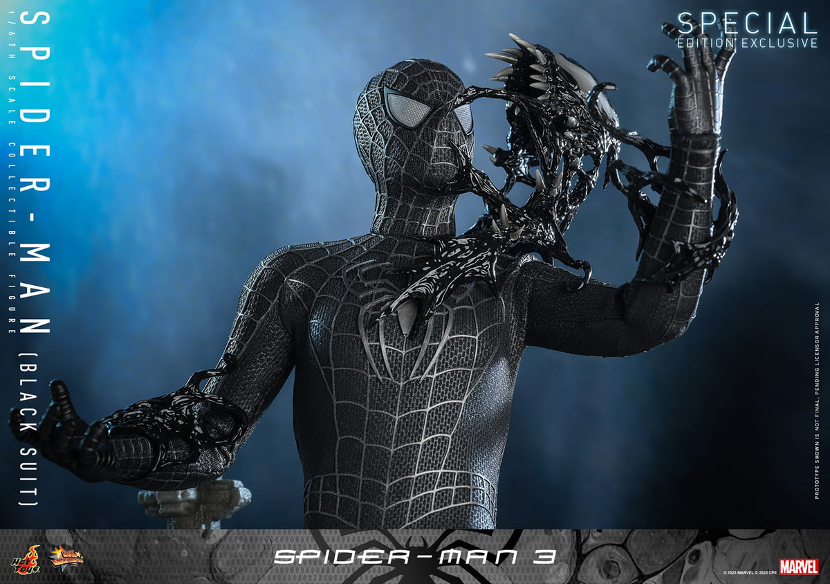 Spider-Man (Black Suit) Marvel Sixth Scale Figure