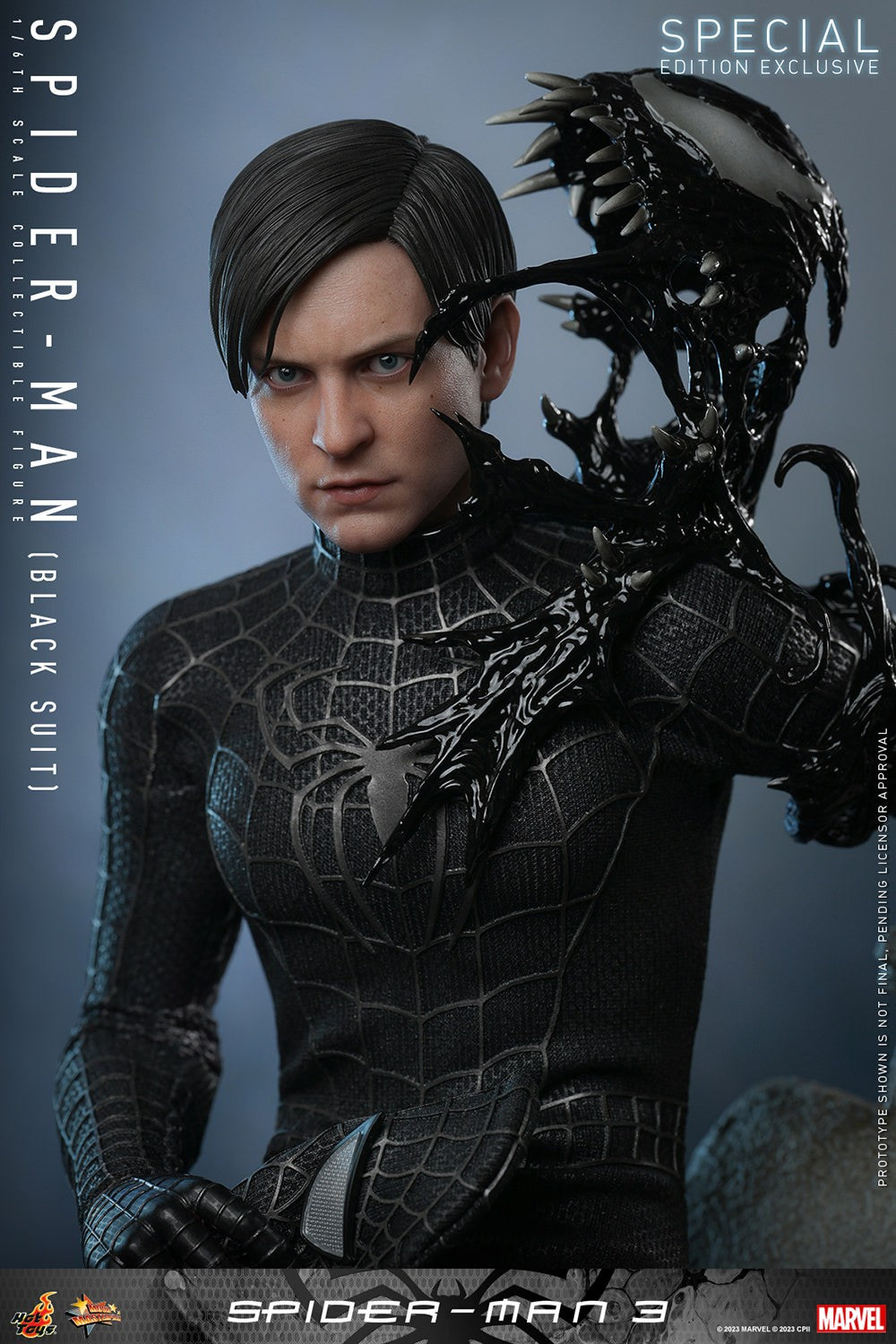 Spider-Man (Black Suit) Marvel Sixth Scale Figure