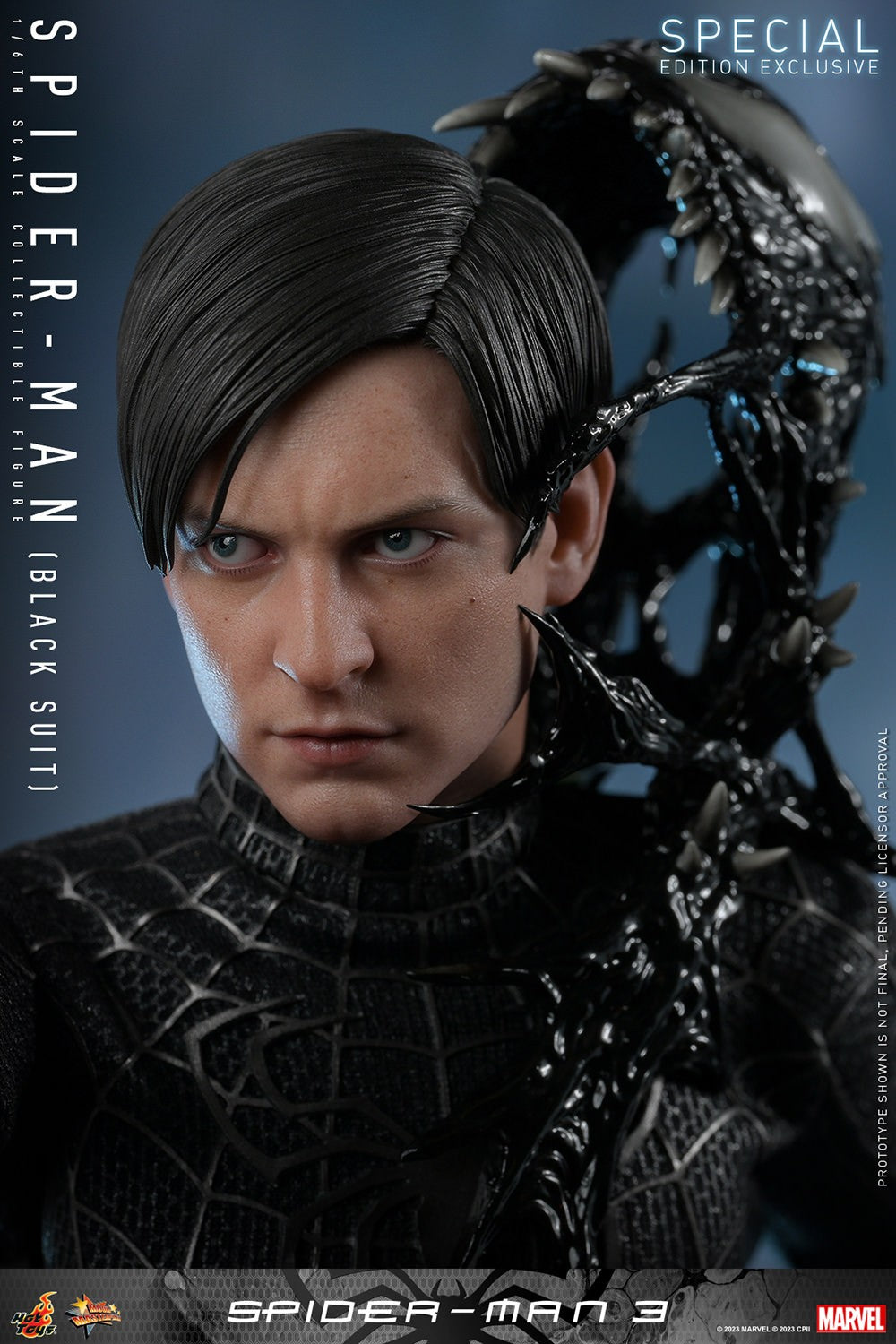 Spider-Man (Black Suit) Marvel Sixth Scale Figure