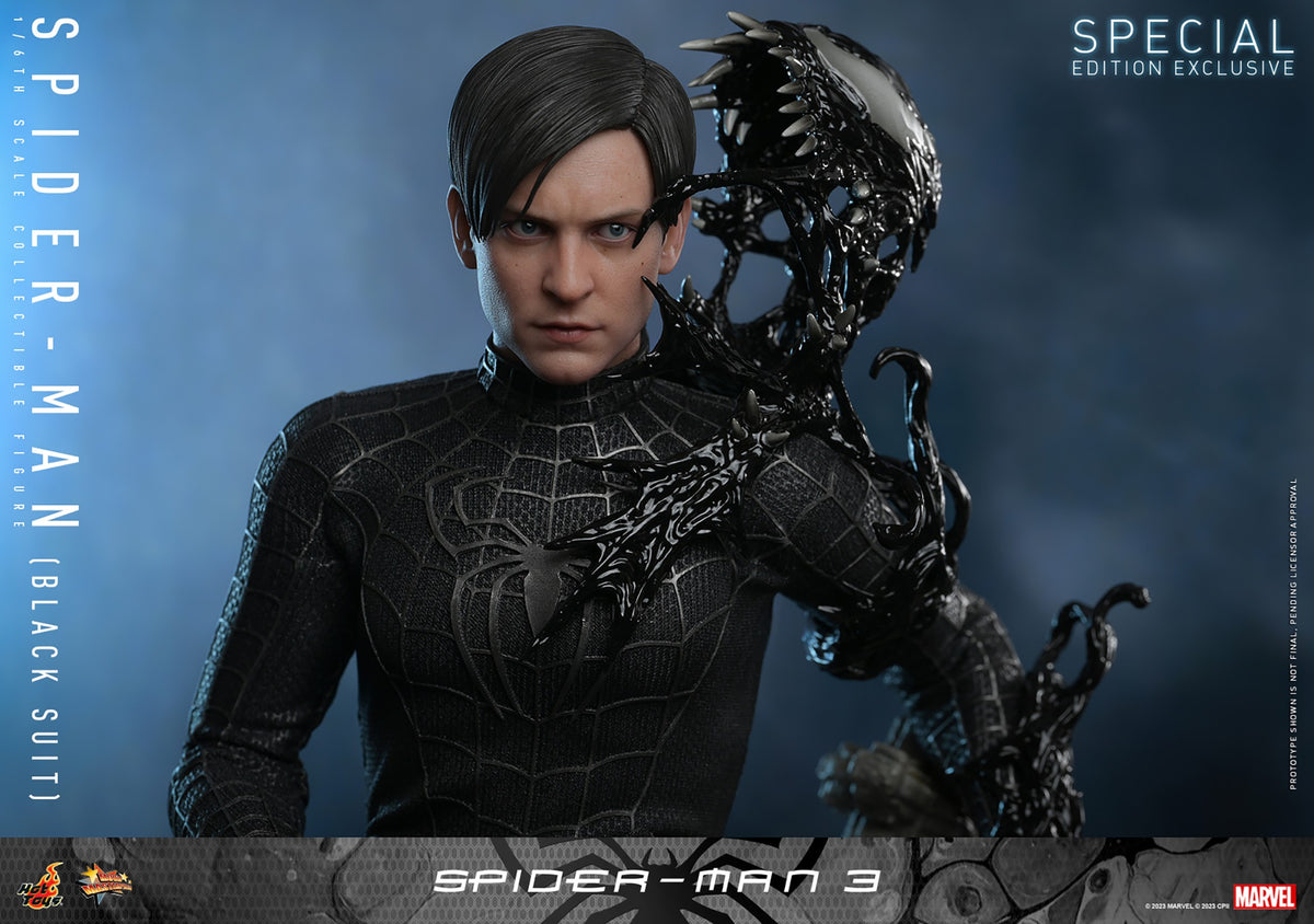 Spider-Man (Black Suit) Marvel Sixth Scale Figure