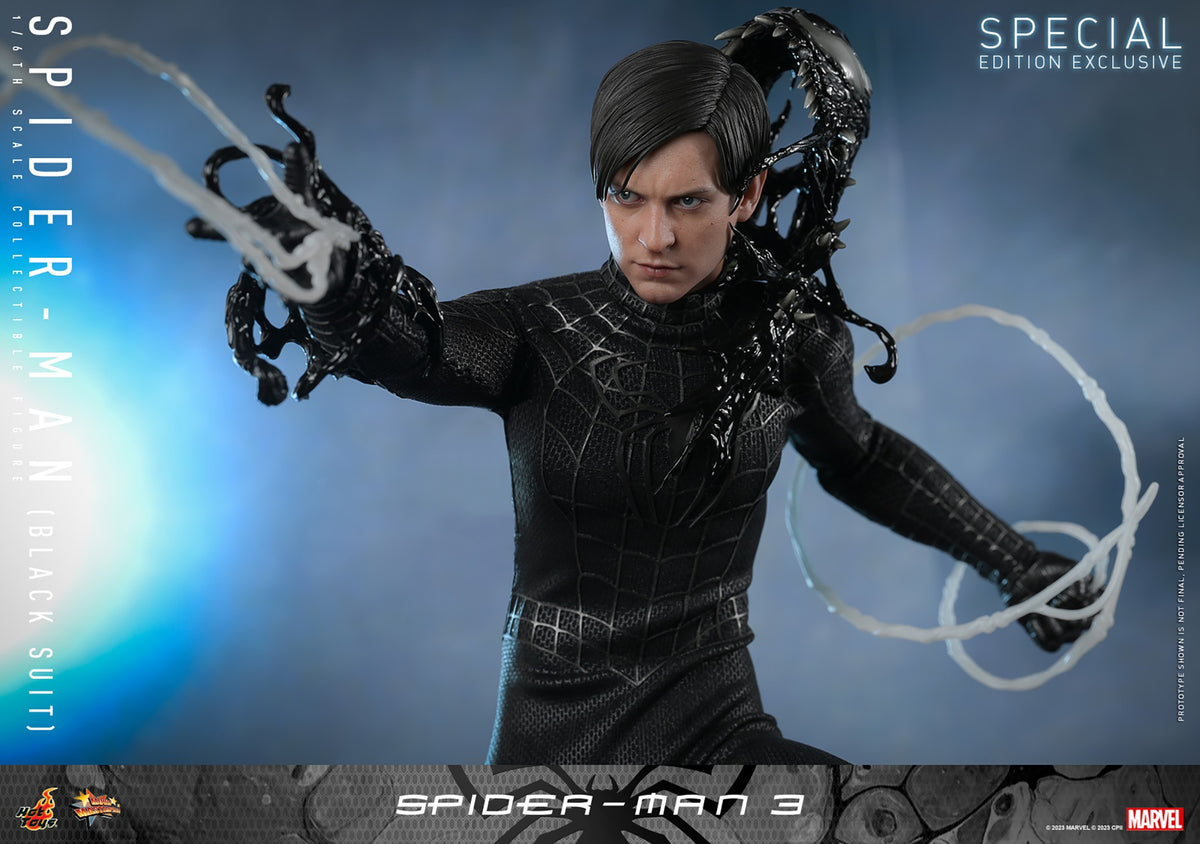 Spider-Man (Black Suit) Marvel Sixth Scale Figure