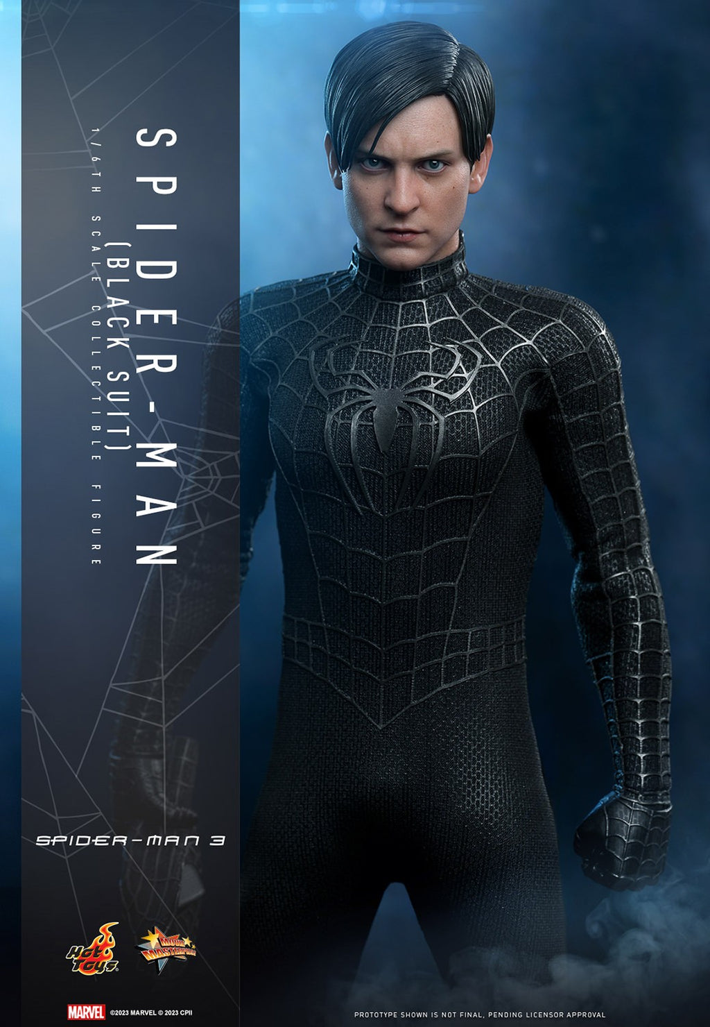 Spider-Man (Black Suit) Marvel Sixth Scale Figure