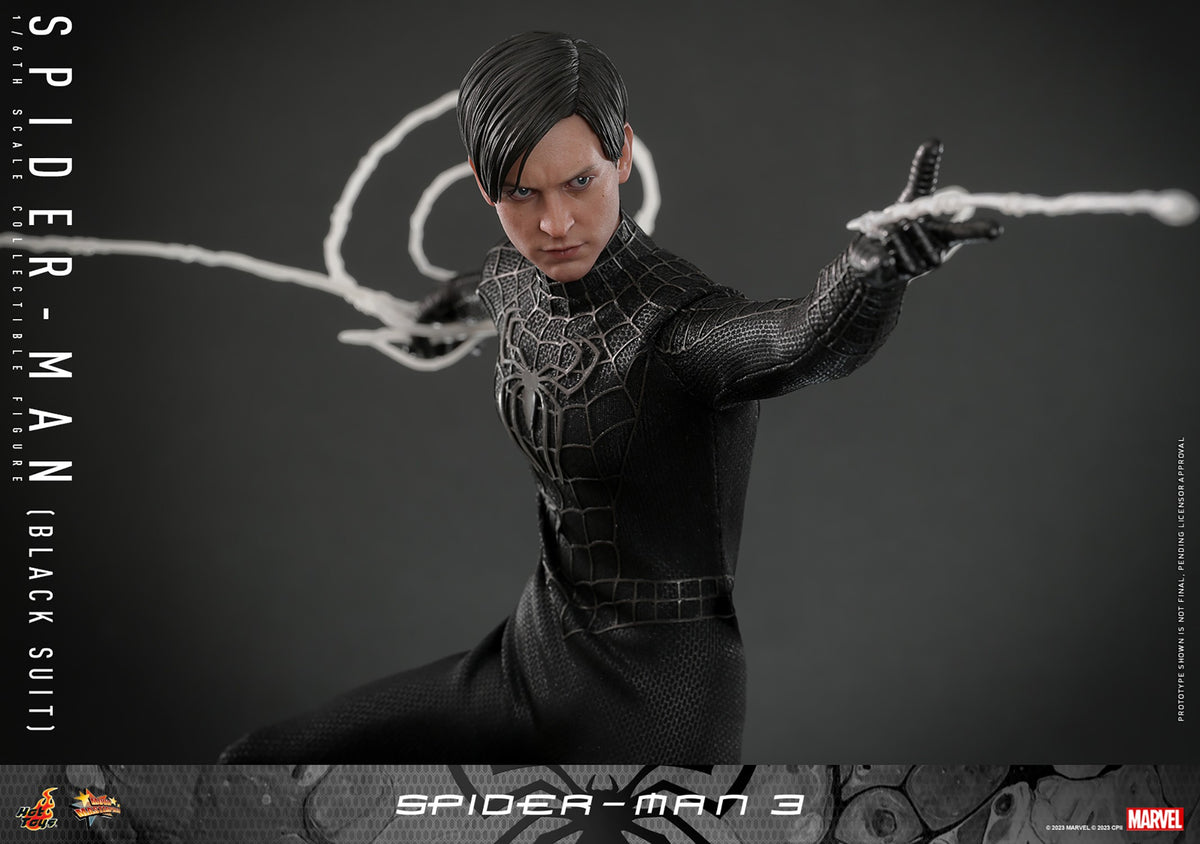 Spider-Man (Black Suit) Marvel Sixth Scale Figure