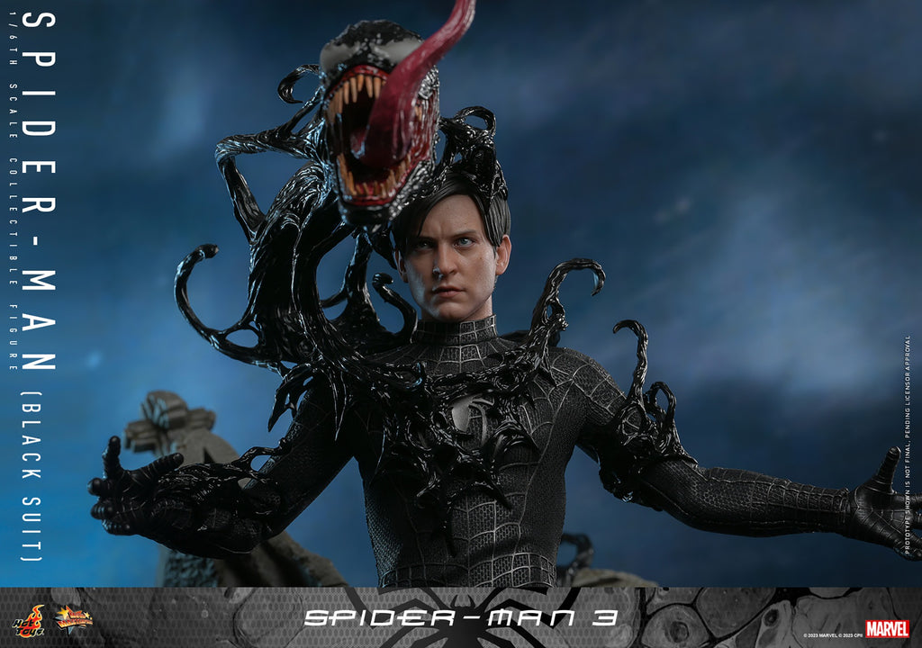 Spider-Man (Black Suit) Marvel Sixth Scale Figure