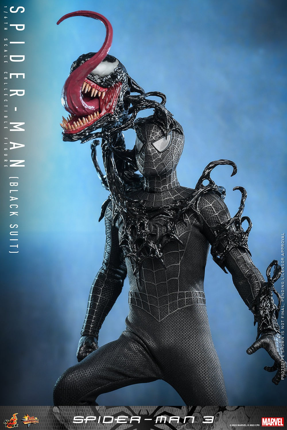 Spider-Man (Black Suit) Marvel Sixth Scale Figure
