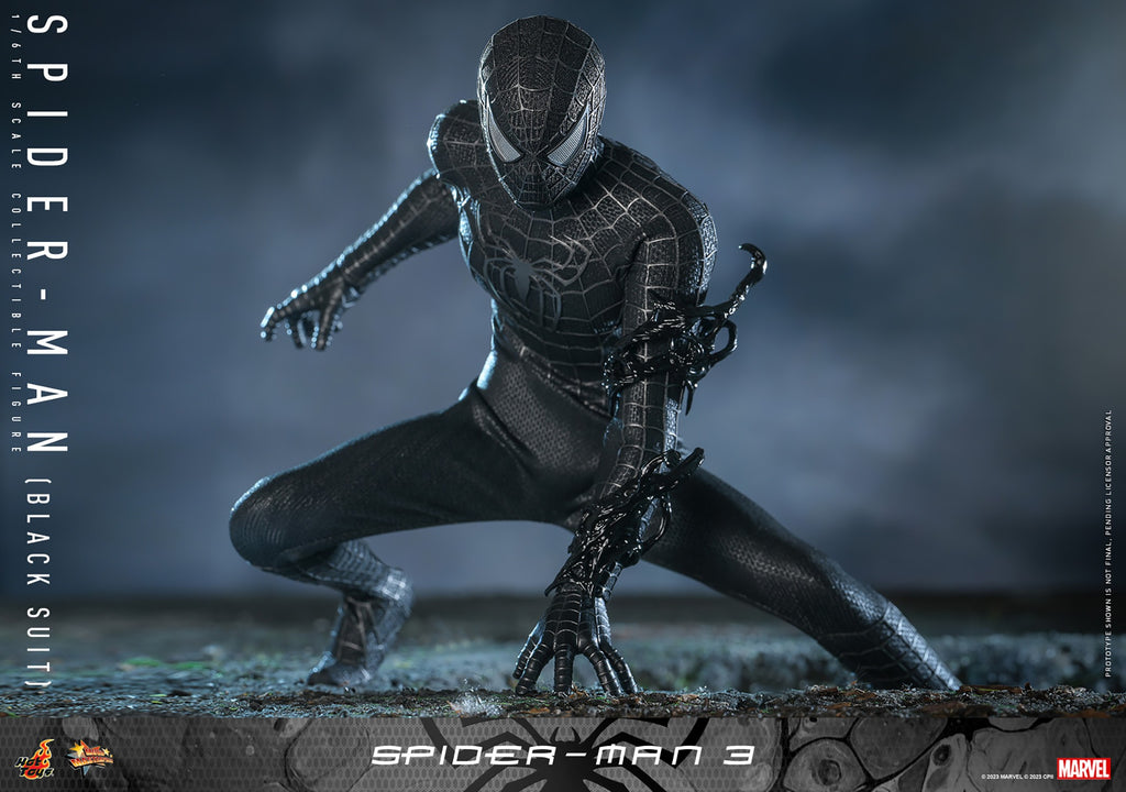 Spider-Man (Black Suit) Marvel Sixth Scale Figure