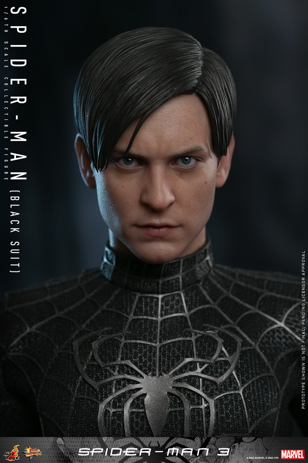 Spider-Man (Black Suit) Marvel Sixth Scale Figure