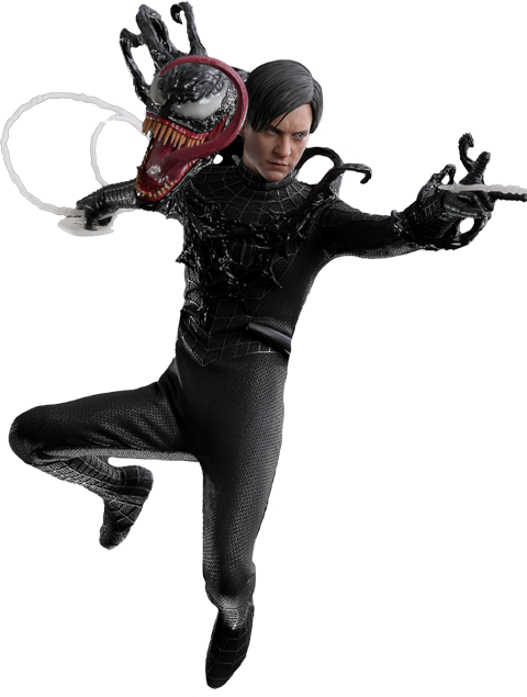 Spider-Man (Black Suit) Marvel Sixth Scale Figure