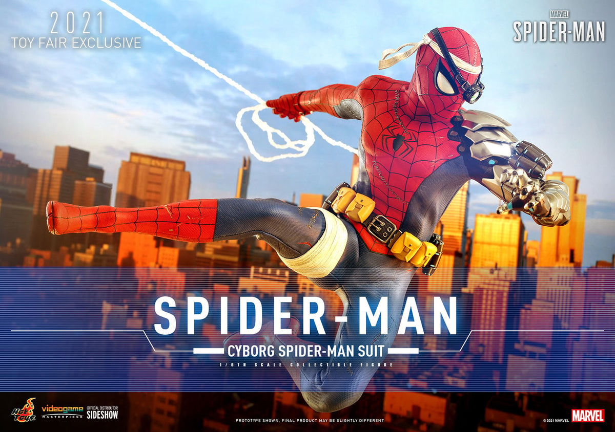 Spider-Man (Cyborg Spider-Man Suit) Marvel Sixth Scale Figure