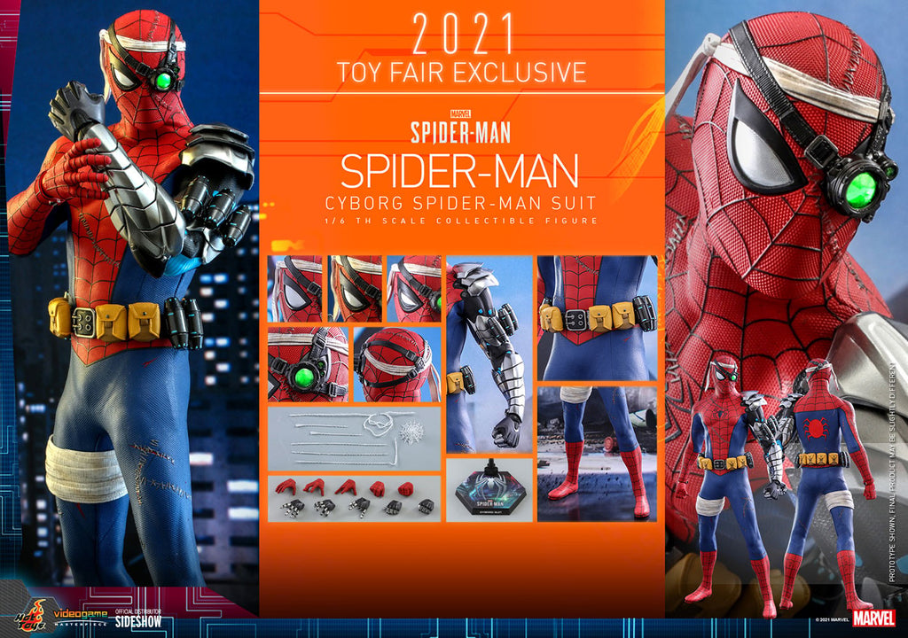 Spider-Man (Cyborg Spider-Man Suit) Marvel Sixth Scale Figure