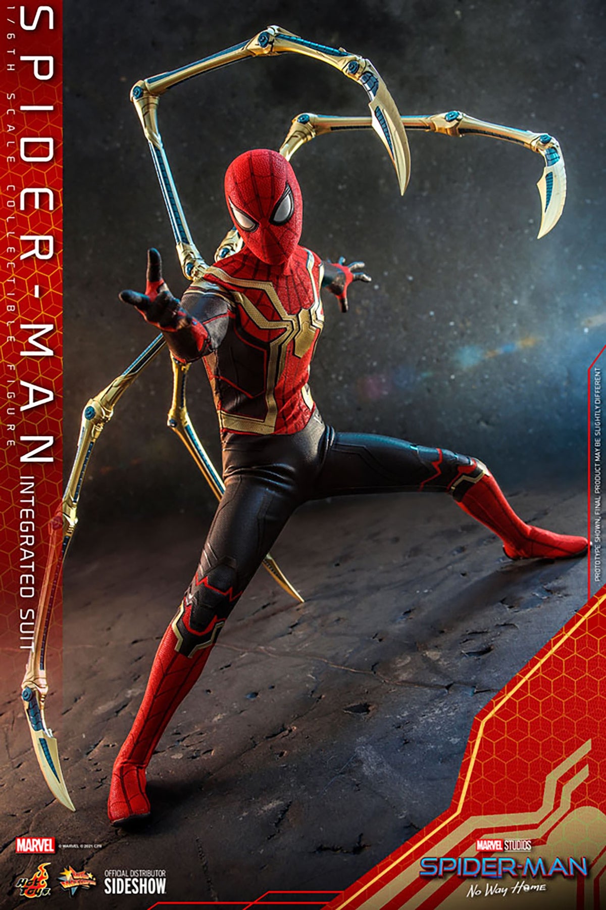 Spider-Man (Integrated Suit) Marvel Sixth Scale Figure