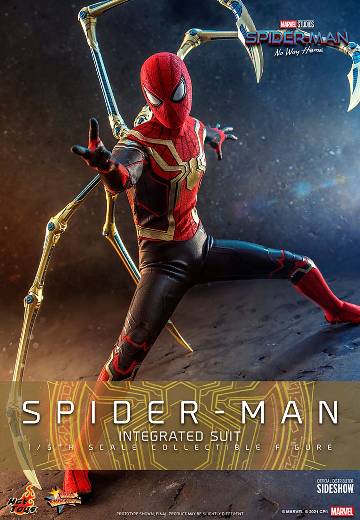 Spider-Man (Integrated Suit) Marvel Sixth Scale Figure