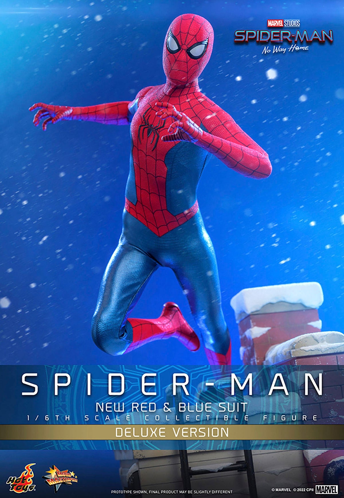 Spider-Man (New Red and Blue Suit) Marvel Sixth Scale Figure