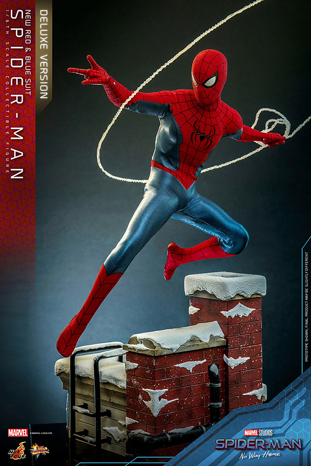 Spider-Man (New Red and Blue Suit) Marvel Sixth Scale Figure