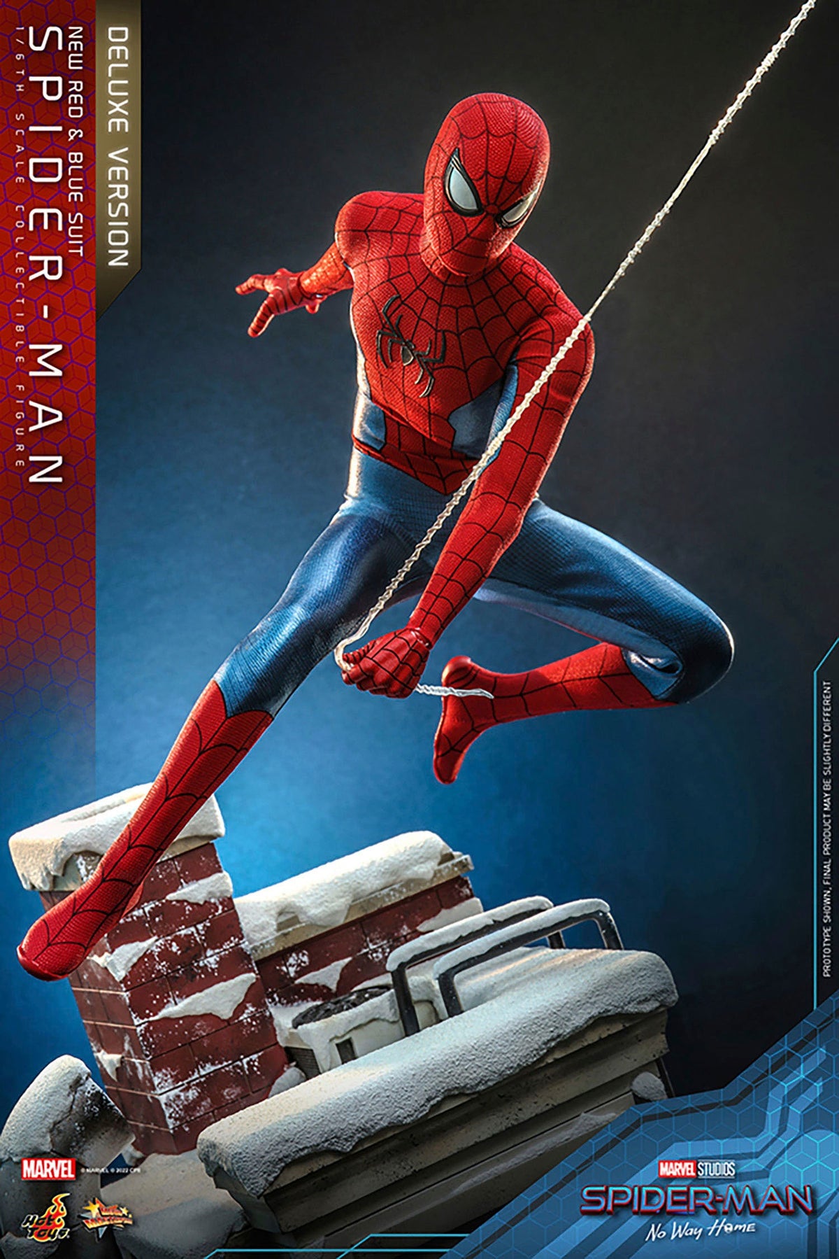 Spider-Man (New Red and Blue Suit) Marvel Sixth Scale Figure