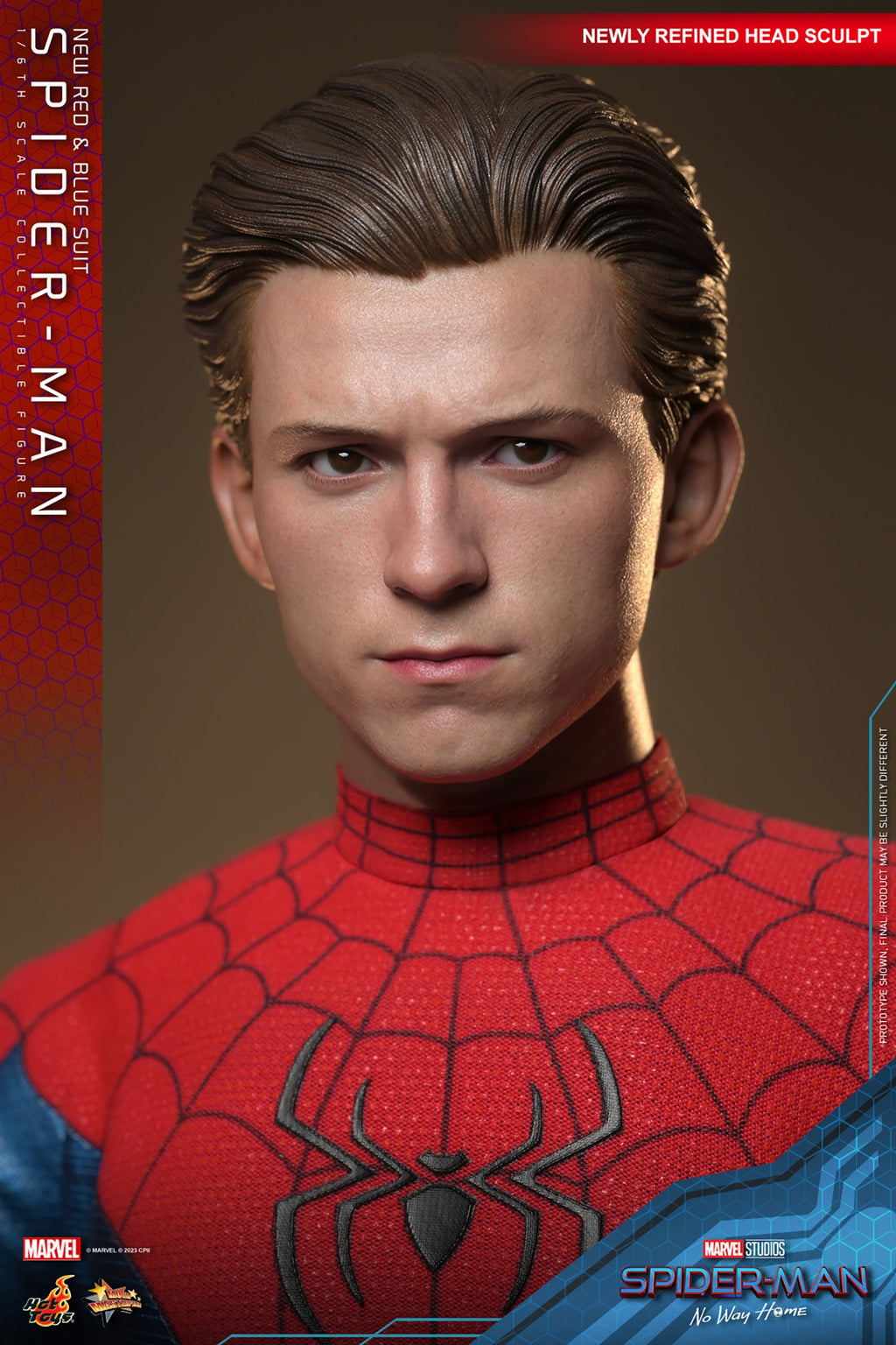 Spider-Man (New Red and Blue Suit) Marvel Sixth Scale Figure