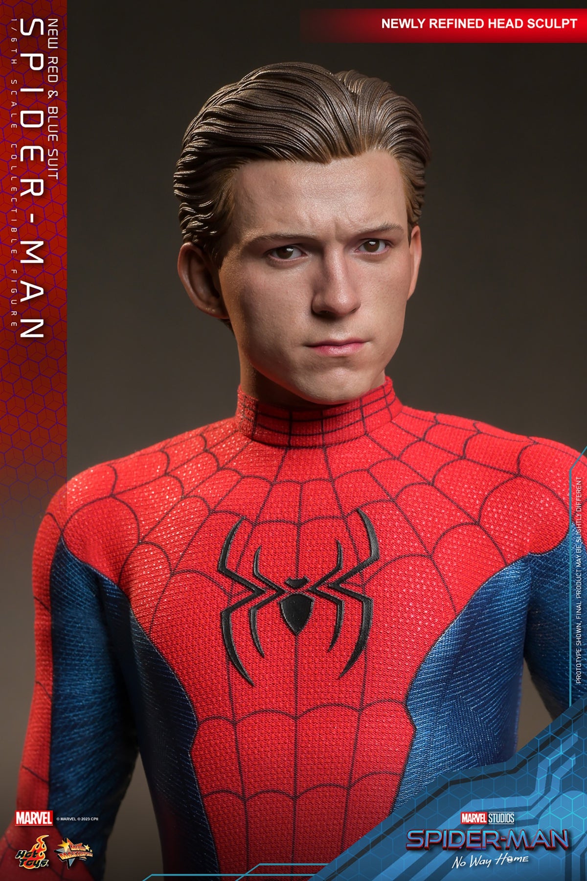 Spider-Man (New Red and Blue Suit) Marvel Sixth Scale Figure