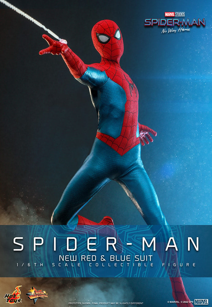 Spider-Man (New Red and Blue Suit) Marvel Sixth Scale Figure