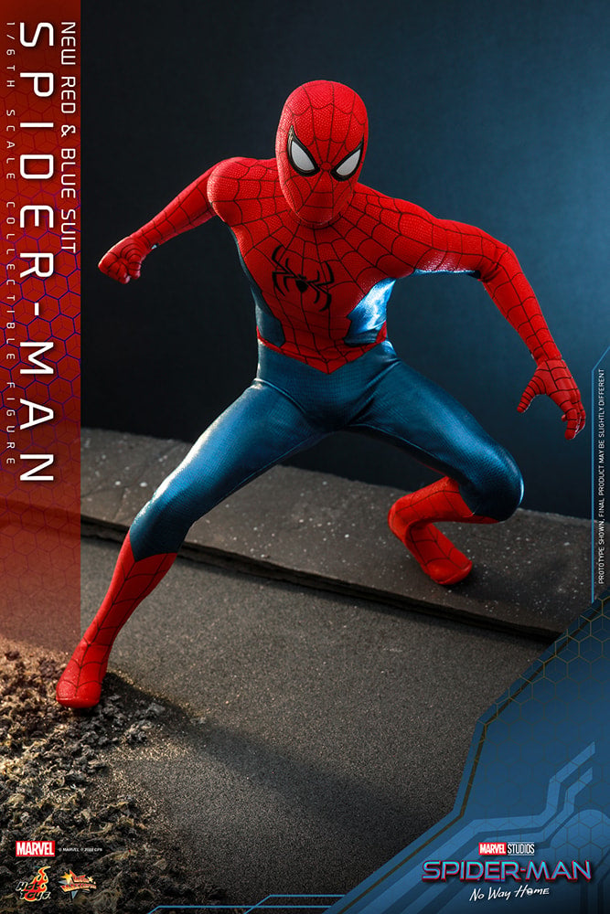Spider-Man (New Red and Blue Suit) Marvel Sixth Scale Figure