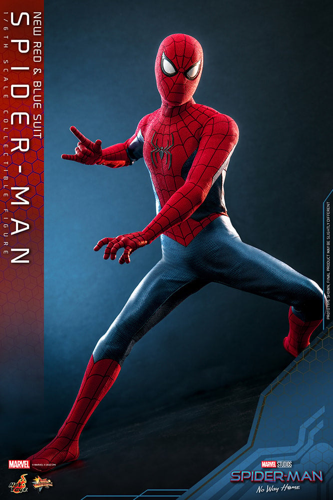 Spider-Man (New Red and Blue Suit) Marvel Sixth Scale Figure