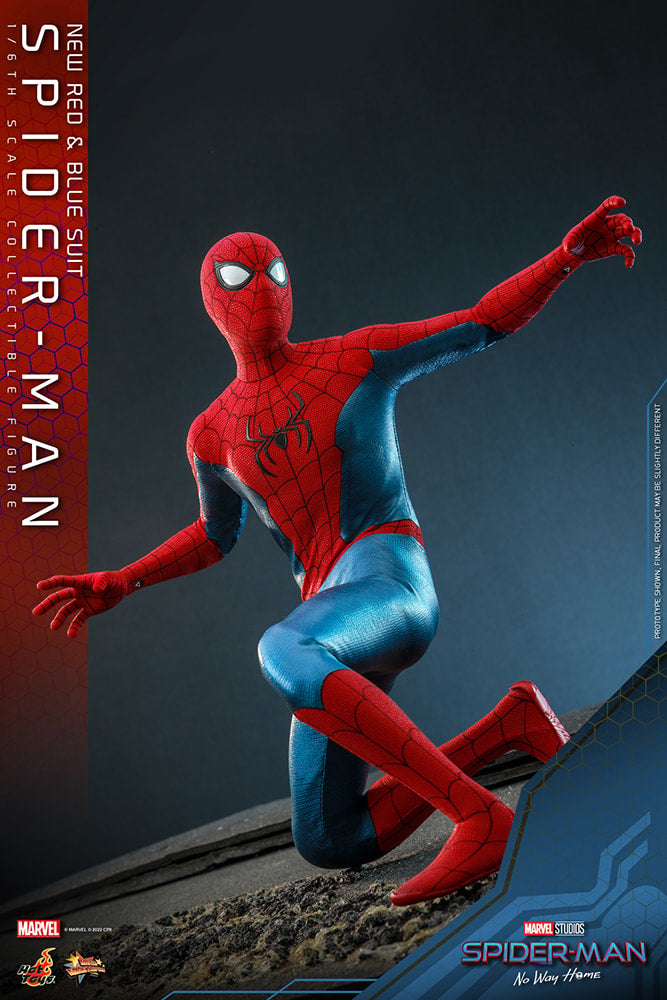 Spider-Man (New Red and Blue Suit) Marvel Sixth Scale Figure