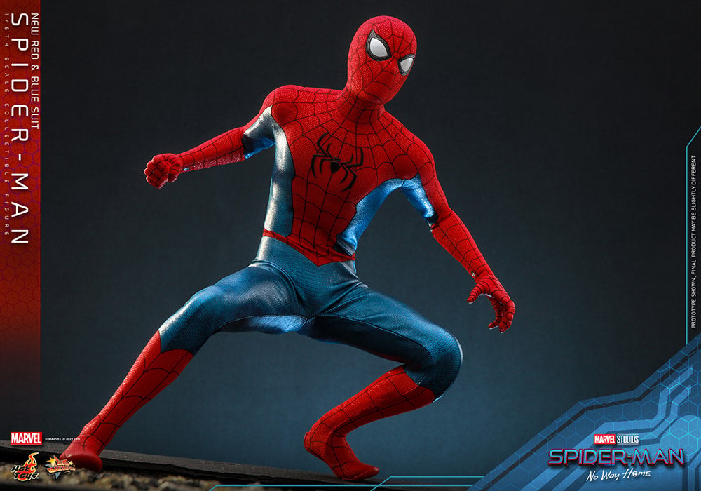 Spider-Man (New Red and Blue Suit) Marvel Sixth Scale Figure