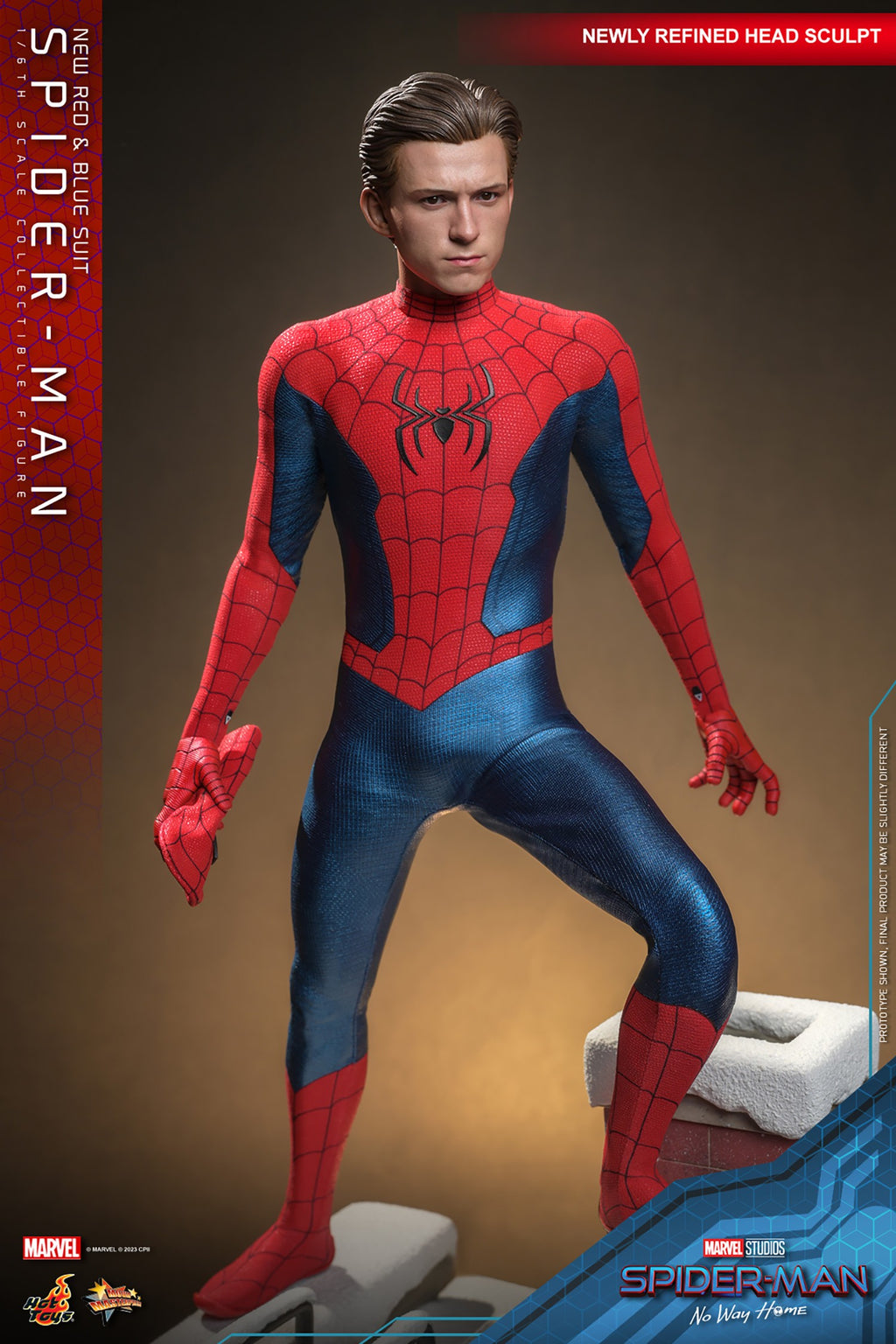 Spider-Man (New Red and Blue Suit) Marvel Sixth Scale Figure