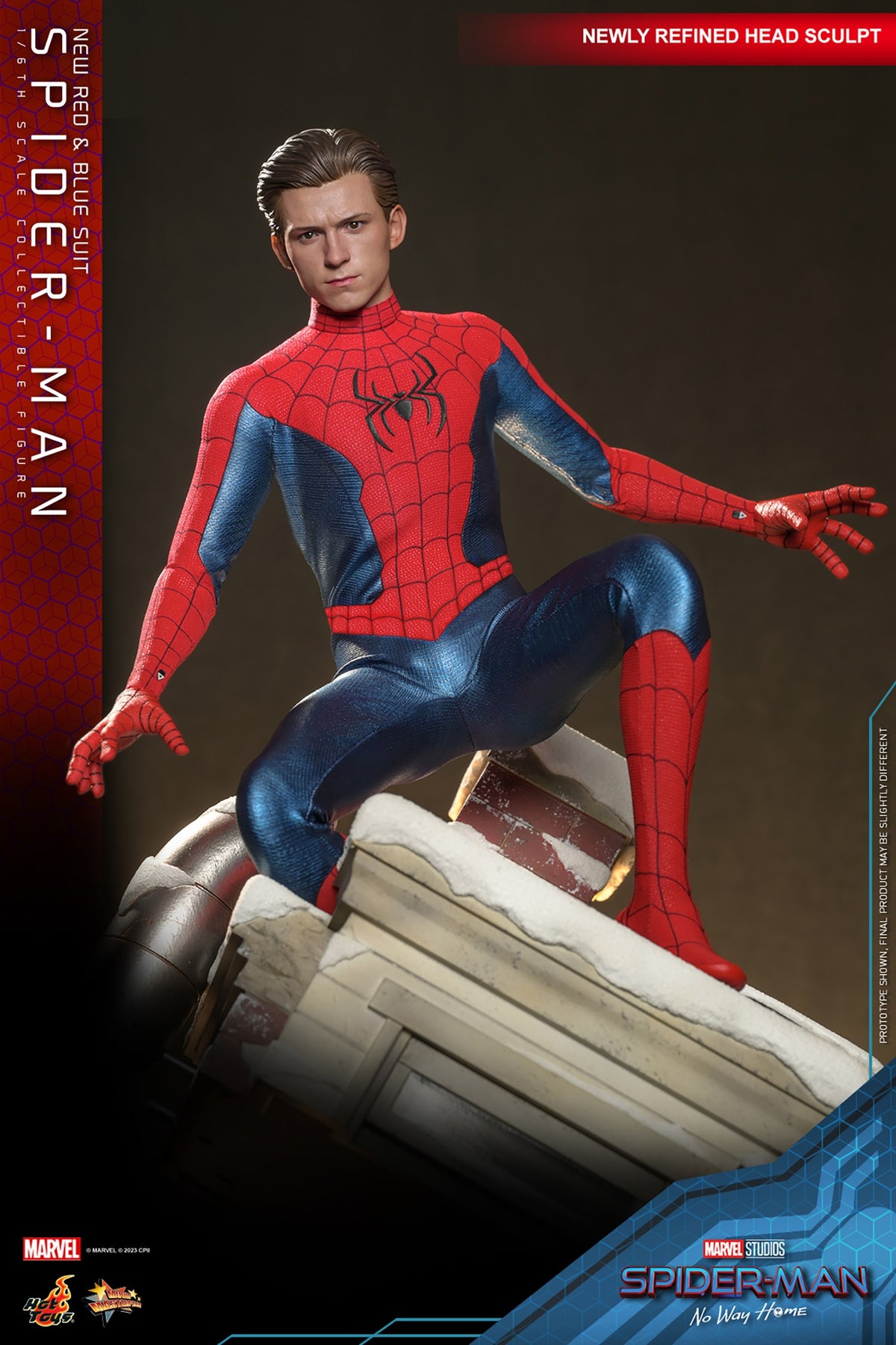 Spider-Man (New Red and Blue Suit) Marvel Sixth Scale Figure